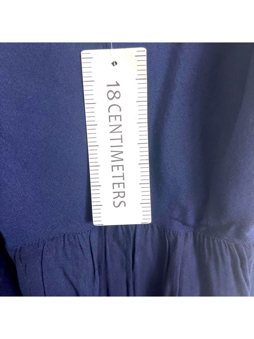 18 Centimeters Women’s Blue Sleeveless Maxi Summer Dress. Size L - Picture 8 of 9